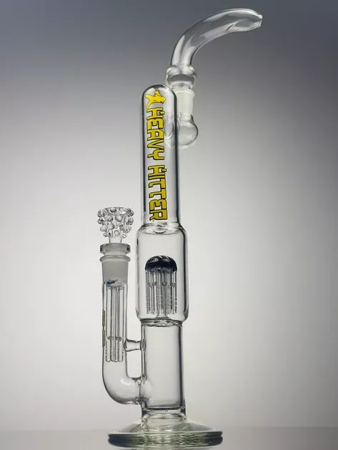 Heavy Hitter 21'' tree perc cluster and sherlock removable mouthpiece