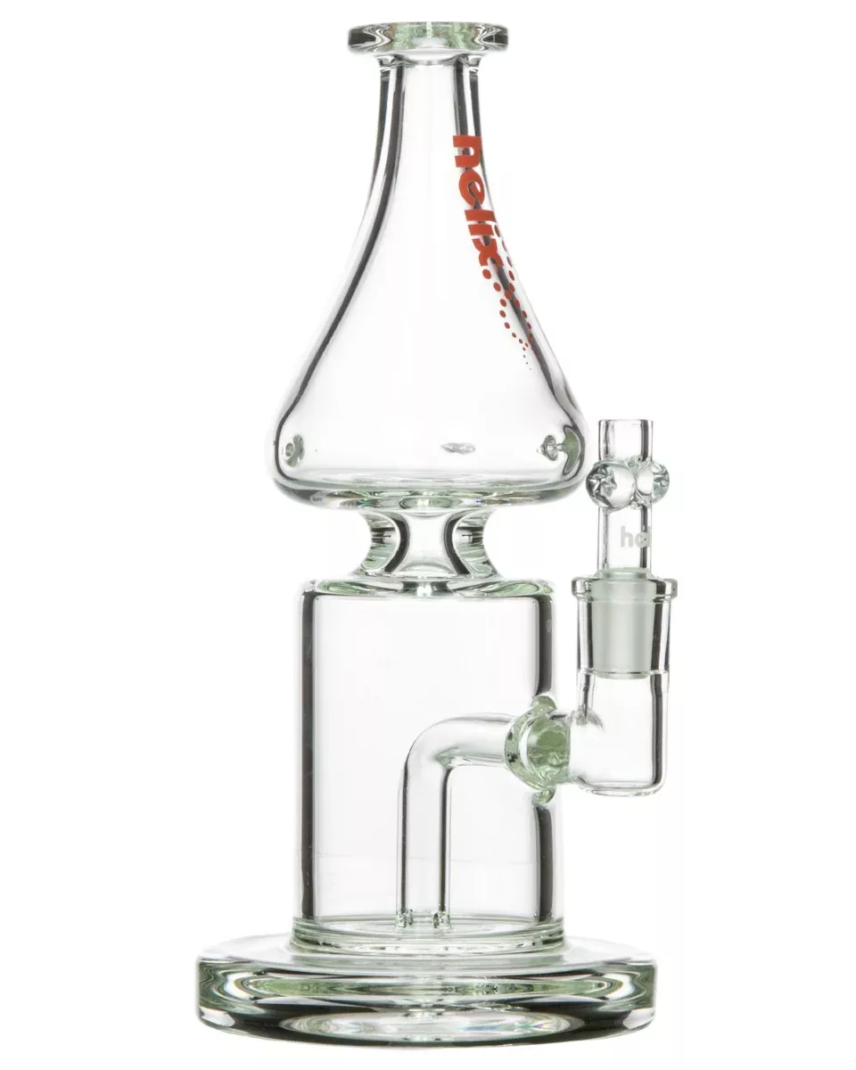 Helix Flare Water Pipe with Fixed Downstem