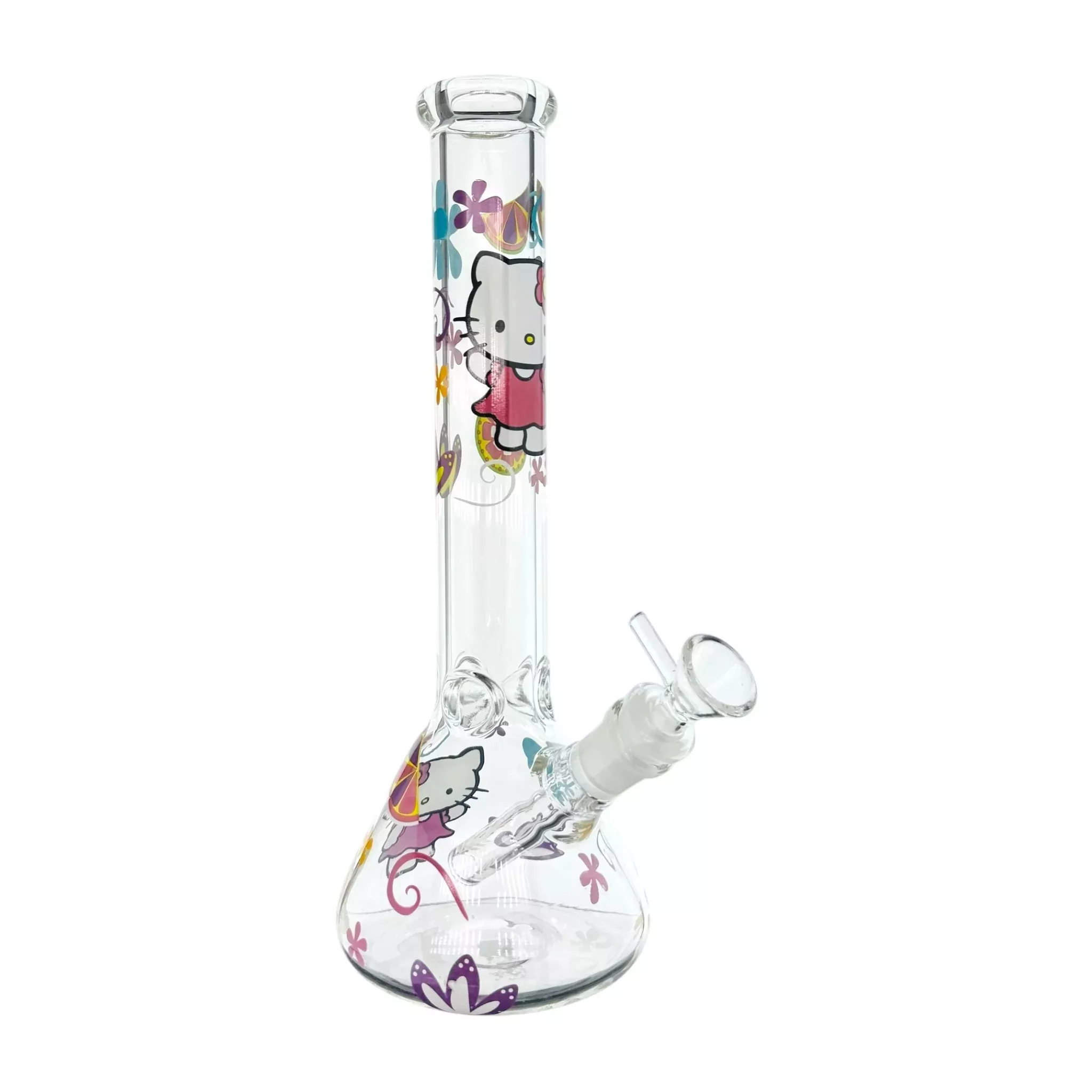 Hello Kitty Bong With Flowers & Fruit 12 Inch