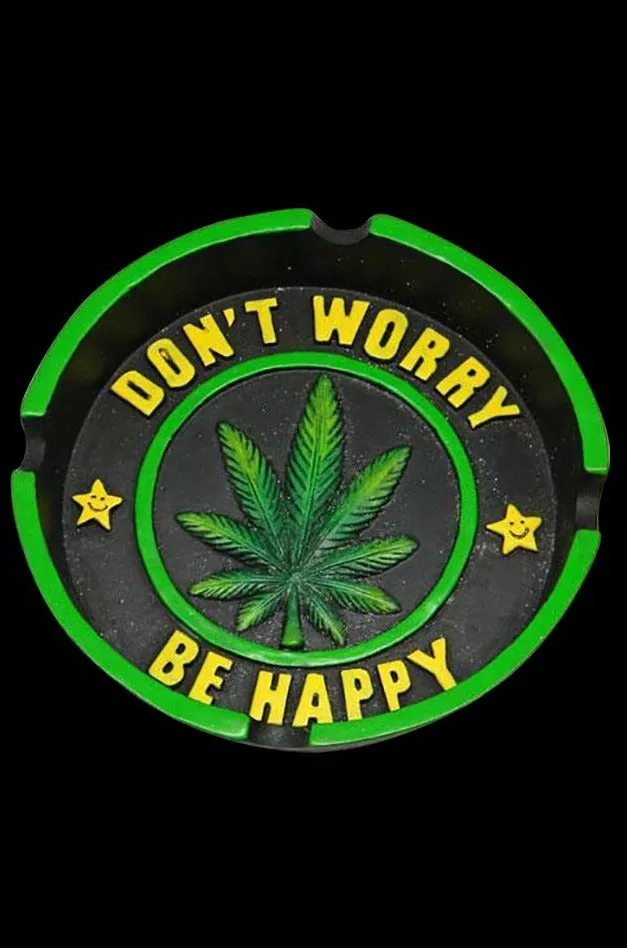 Hemp Leaf Ashtray
