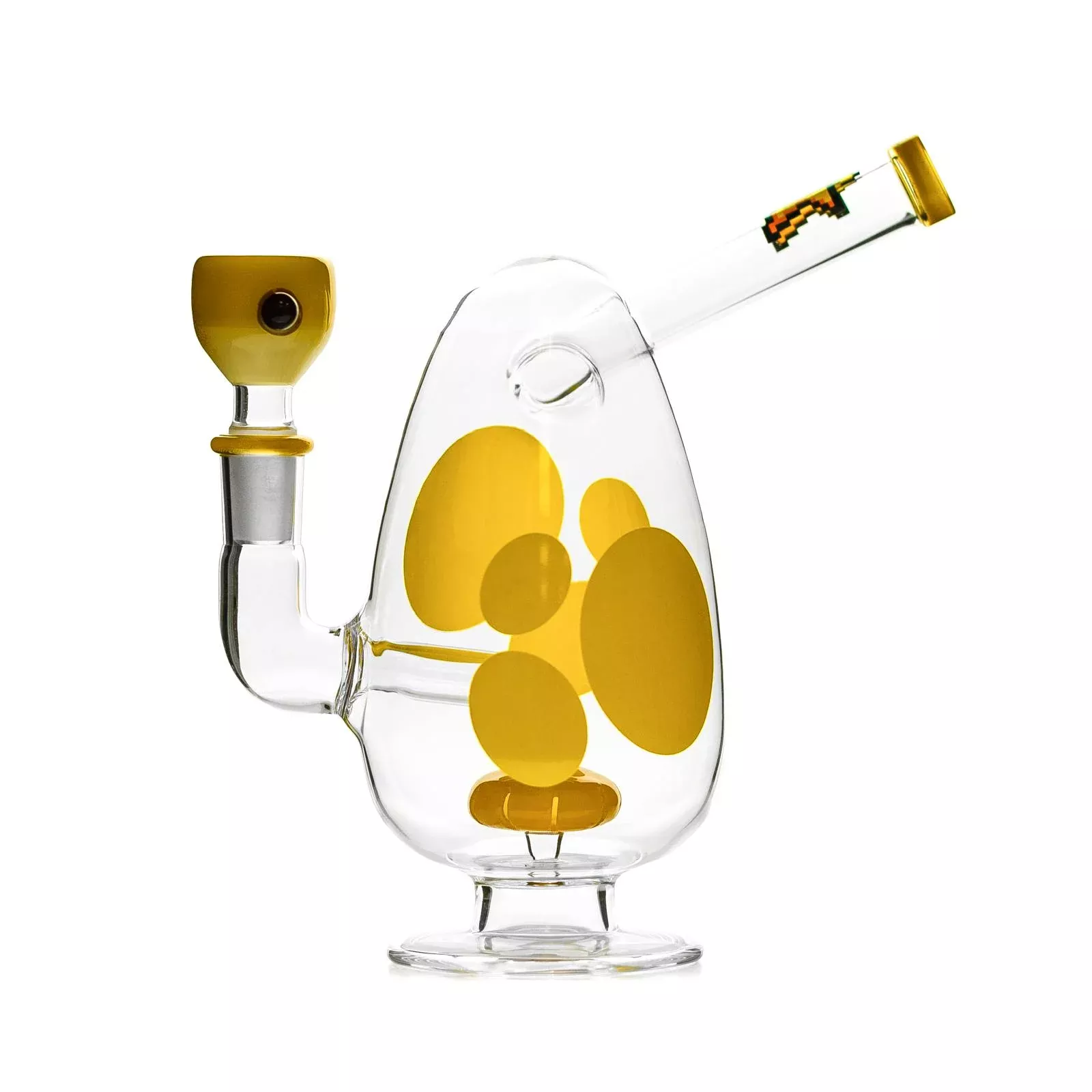 HEMPER 7 “ Spotted Egg Dab Rig with Showerhead Perc