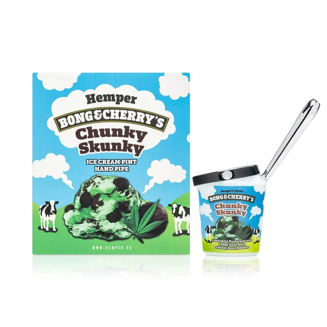 HEMPER - Bong & Cherry's Ice Cream Hand Pipe