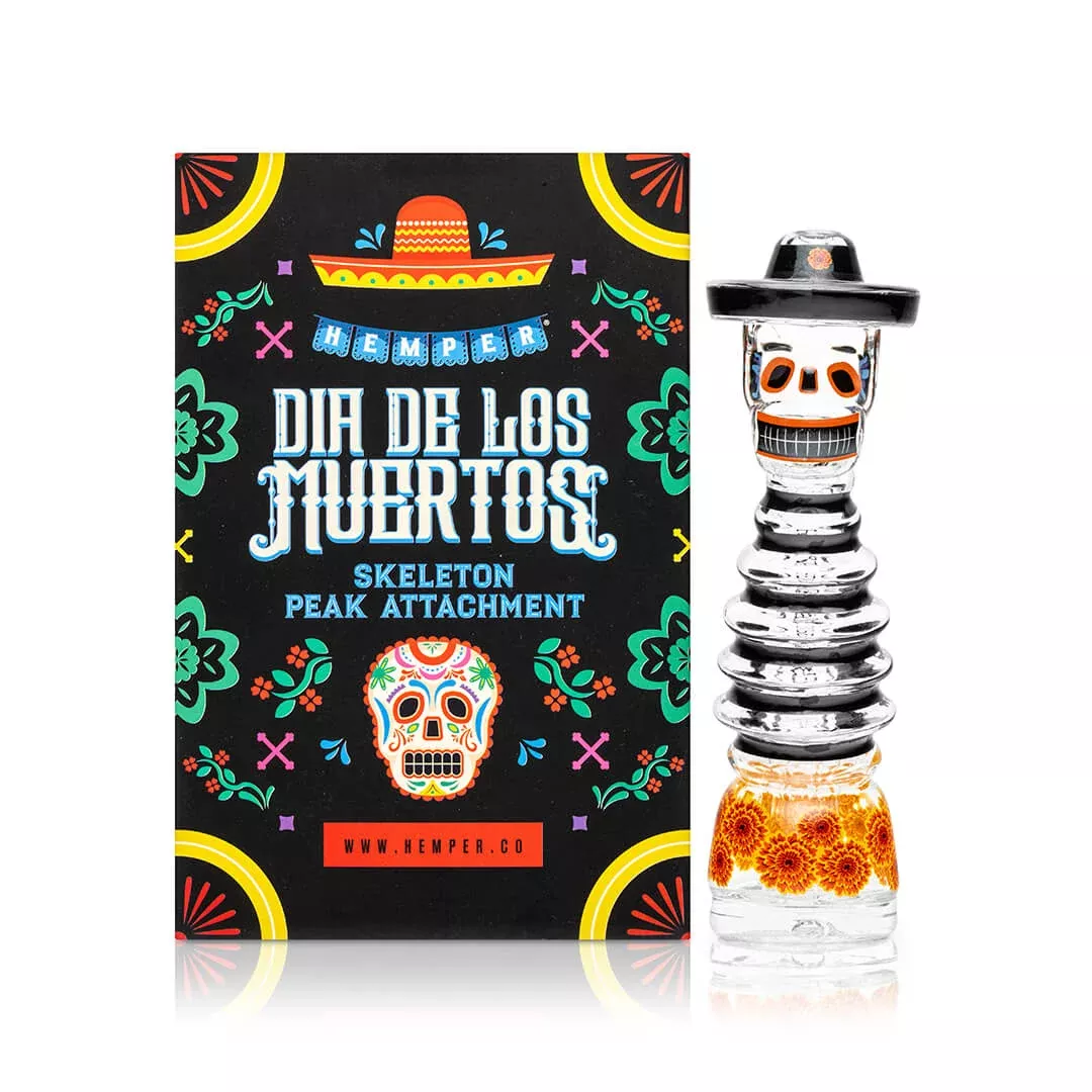 HEMPER - Dia de los Muertos Puffco Peak Top