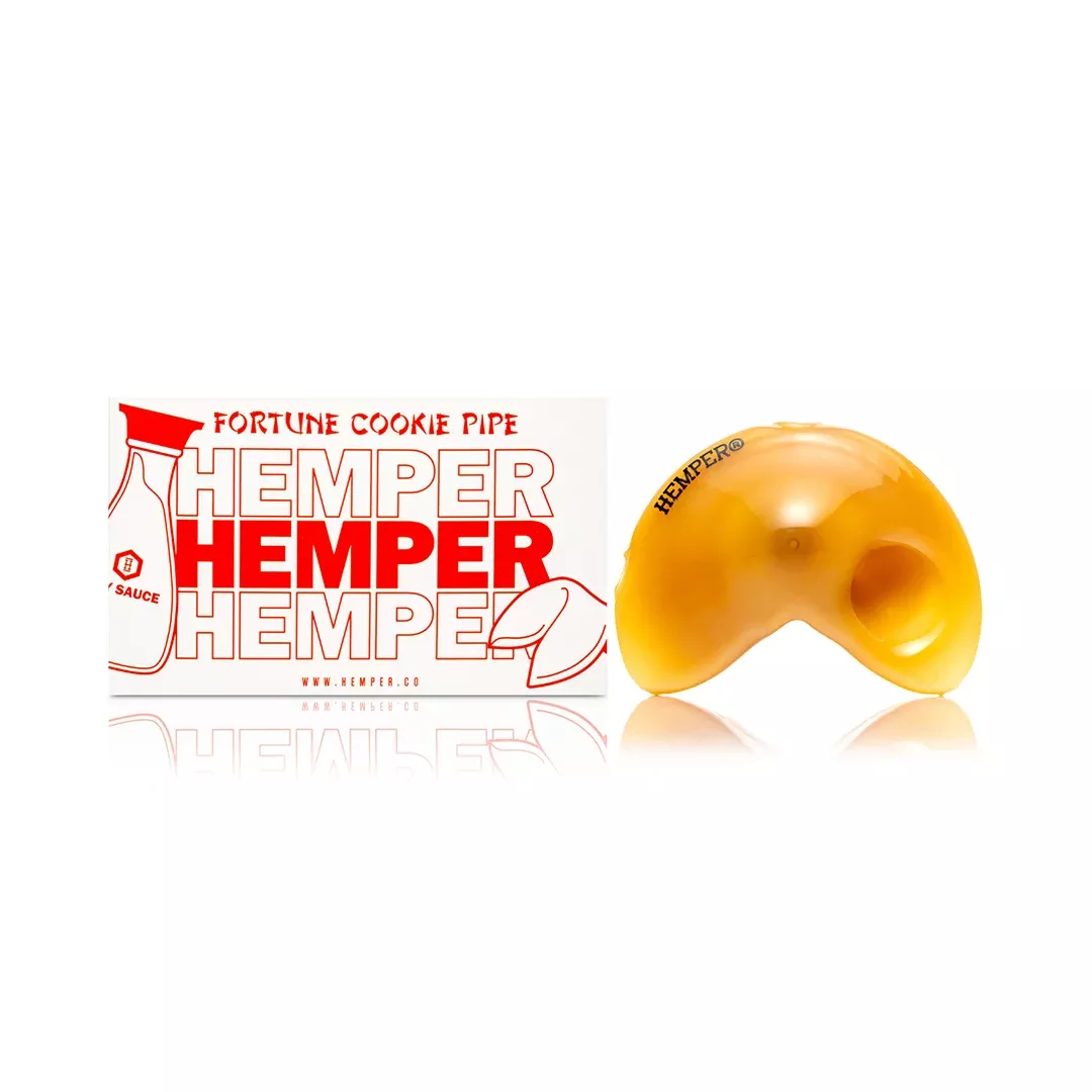 Hemper Fortune Cookie 3 Inch Glass Hand Pipe