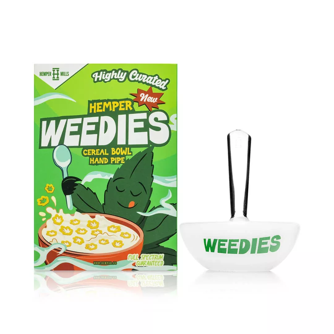 HEMPER - Weedies Cereal Bowl Hand Pipe