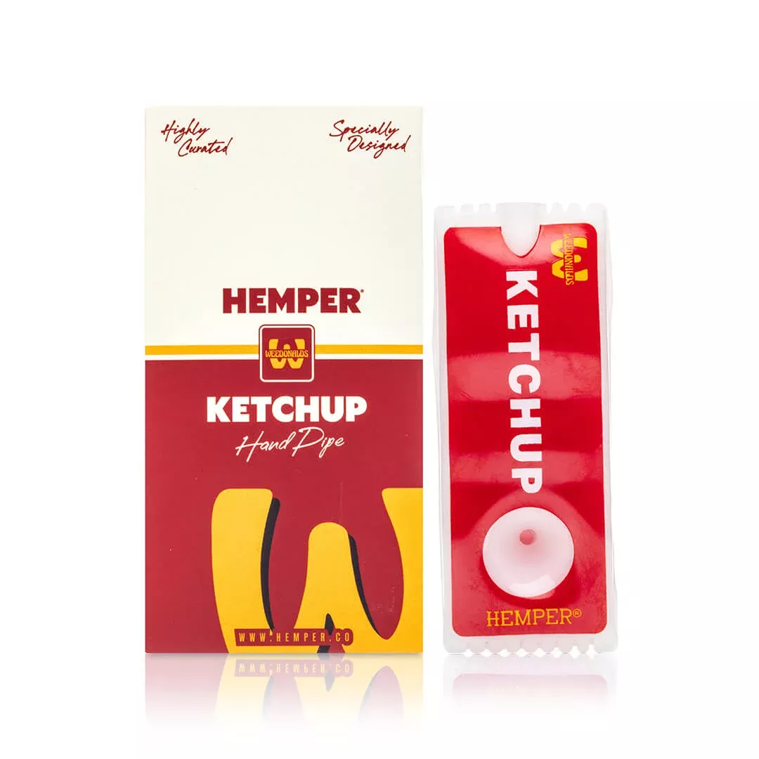 HEMPER - Weedonald's Ketchup Packet Handpipe