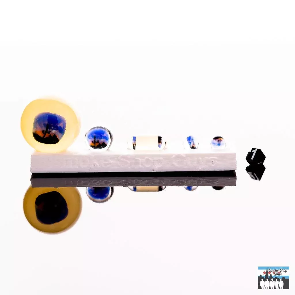 Hendy Glass Assorted Millie 5-Piece Terp Slurper Set – Vibrant Dab Accessories in Various Colors