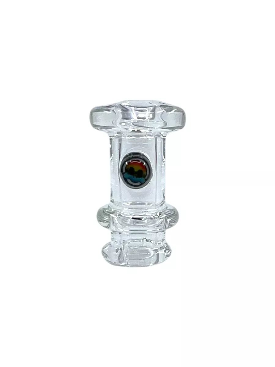 Hendy Glass Clear Millie Pivot Mouthpiece (Assorted Designs)