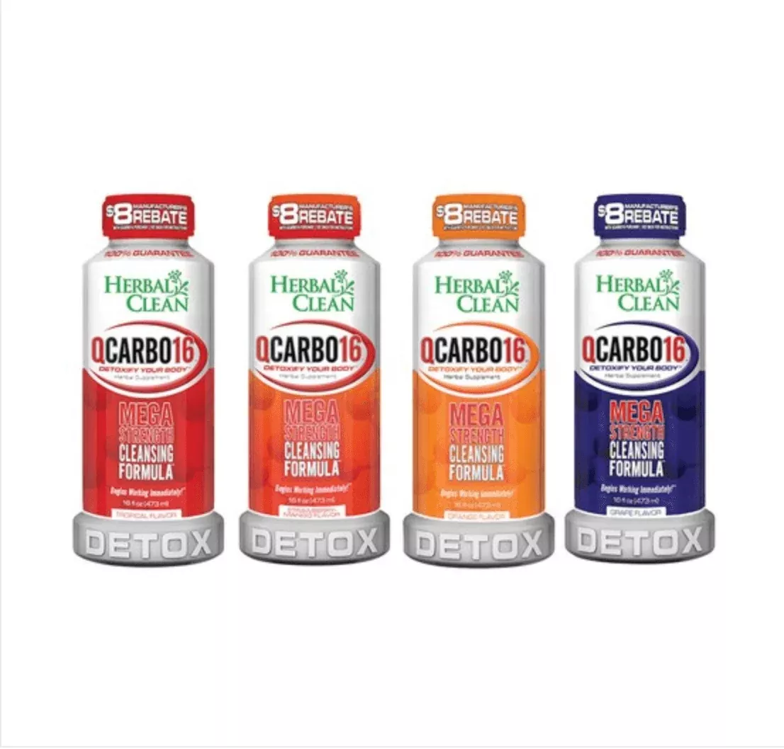 Herbal Clean QCarbo16 16oz Detox