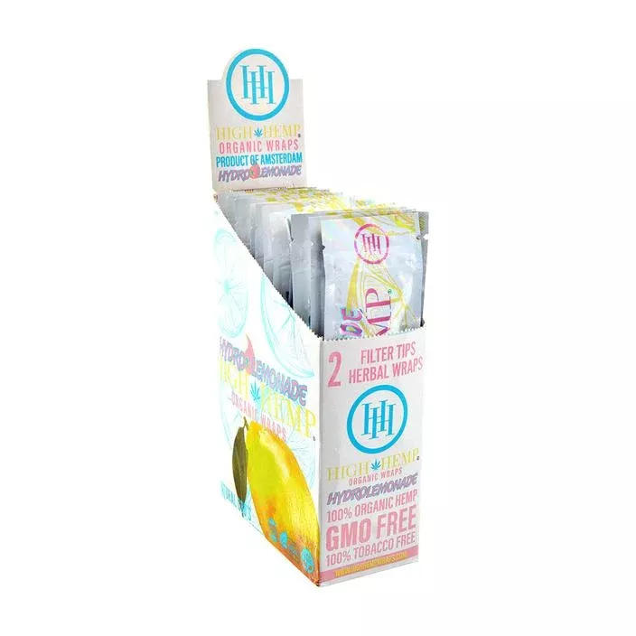 High Hemp Hydro Lemonade Artisanal Cones – 15ct Wholesale Box