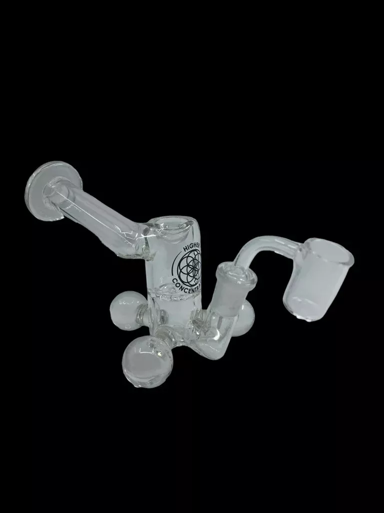 Higher Concentration Clear Glass Tripod Dab Rig