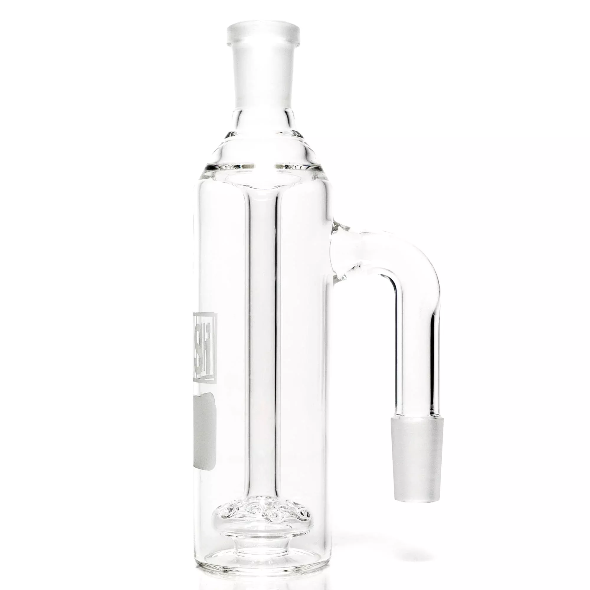 HiSi Glass - Ashcatcher - Geyser Perc - 38x3 - 14mm Male 90°