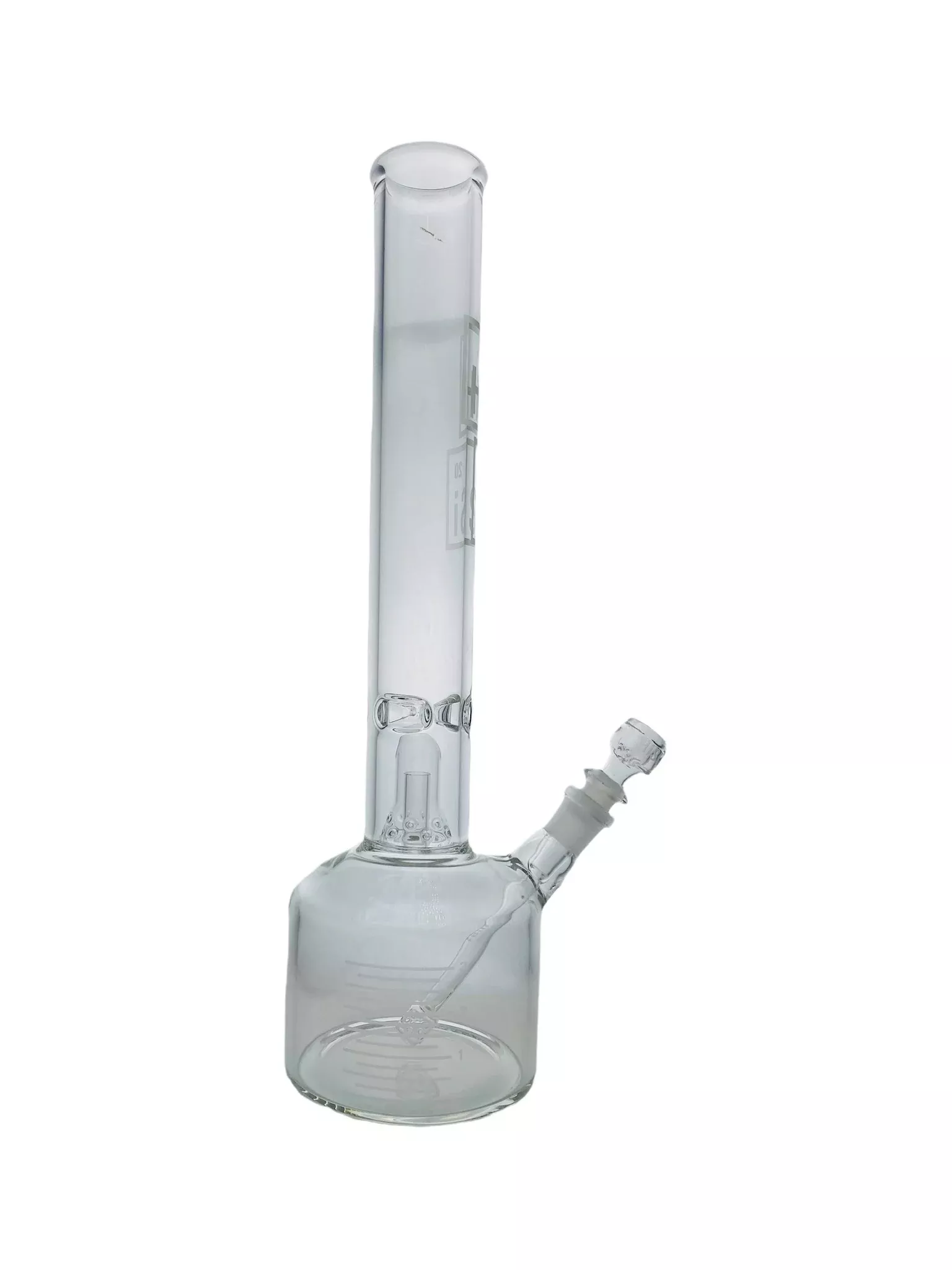 HiSi Glass Double Bell Perc Beaker