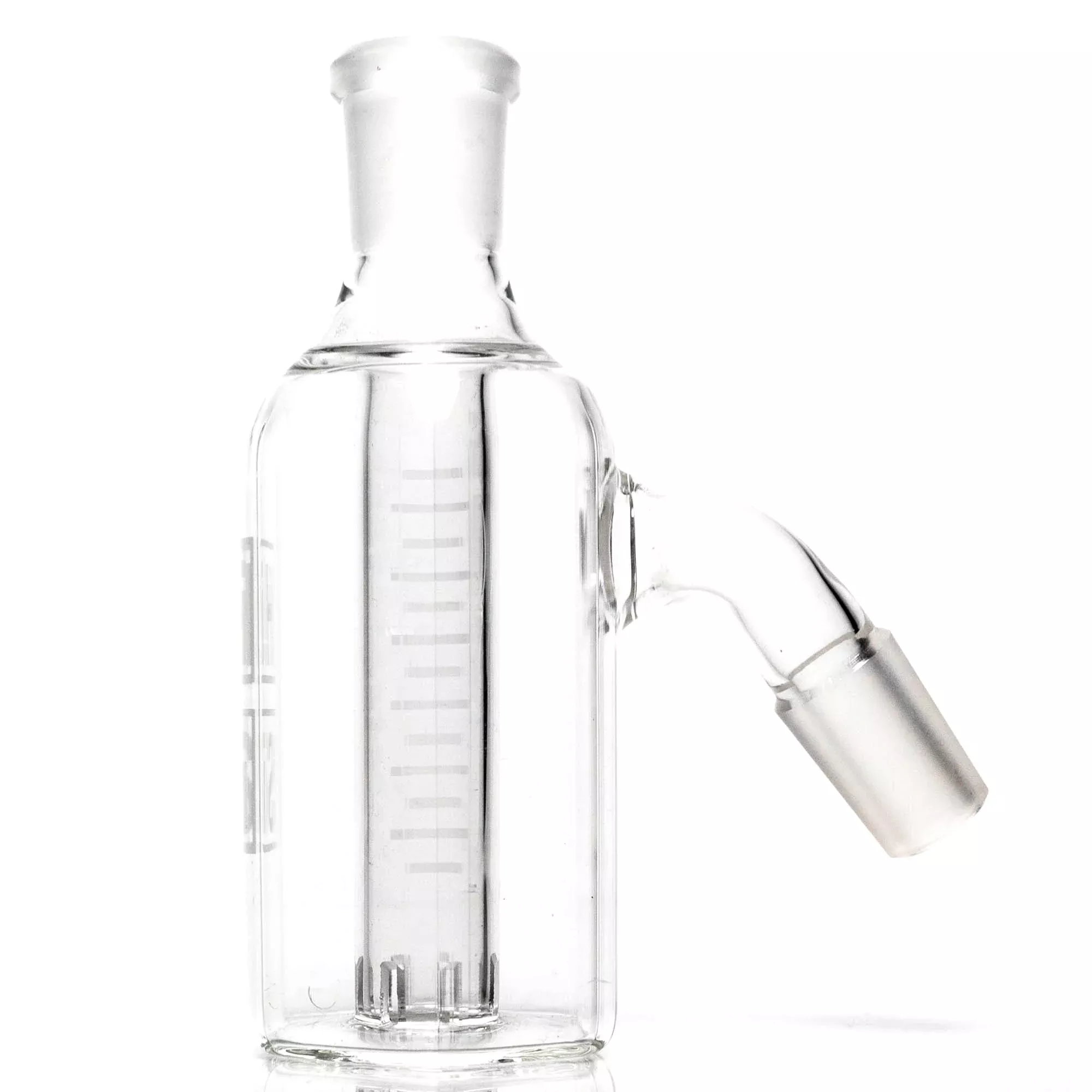 HiSi Glass - Hex Ashcatcher - 6-Slit Perc - 50x5 - 18mm Male 45°