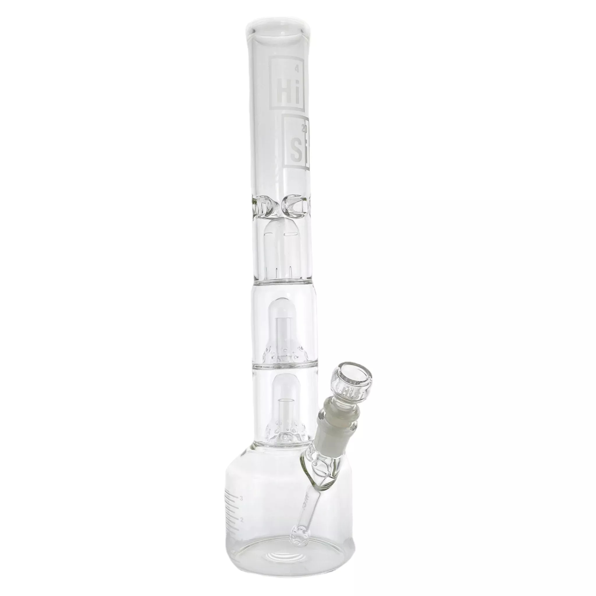 HiSi Glass Junior Triple Bell Perc