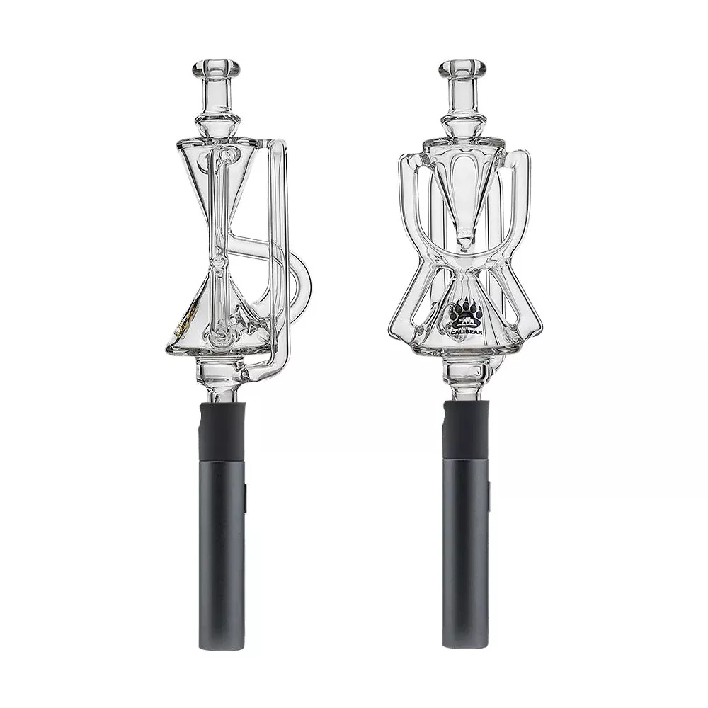 Hourglass Recycler Glass Attachment for Puffco Pivot | Calibear