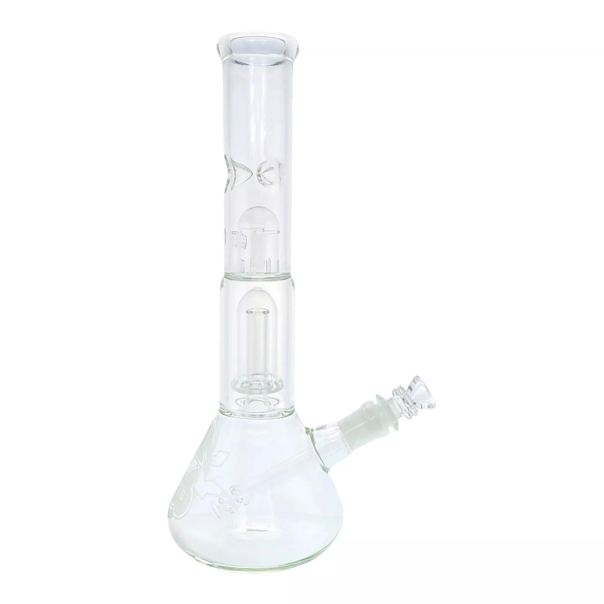 HVY Glass 13 Inch Clear Beaker With UFO Perc