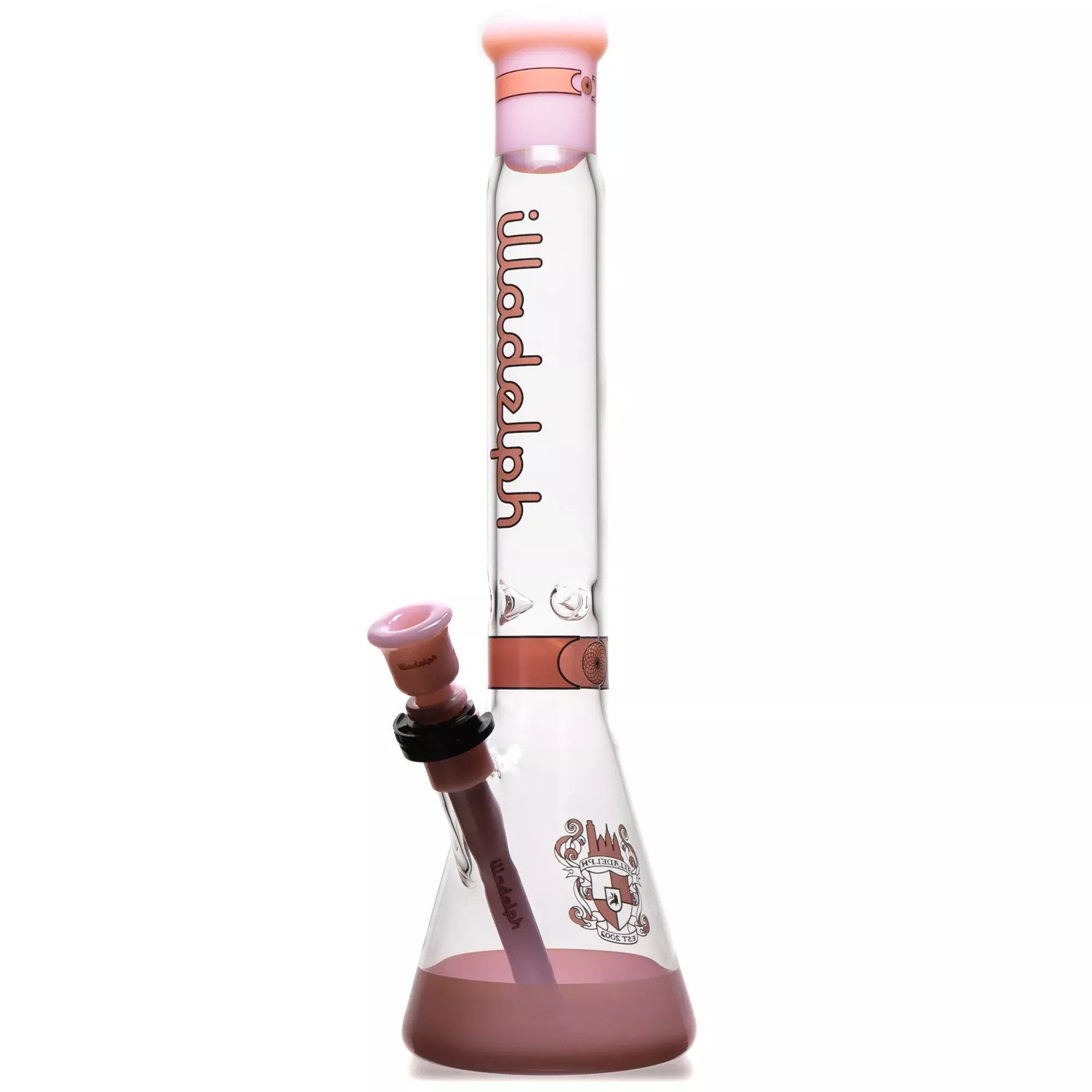 Illadelph - Classic Heavy Hitter Beaker - 60mm - Milky Pink