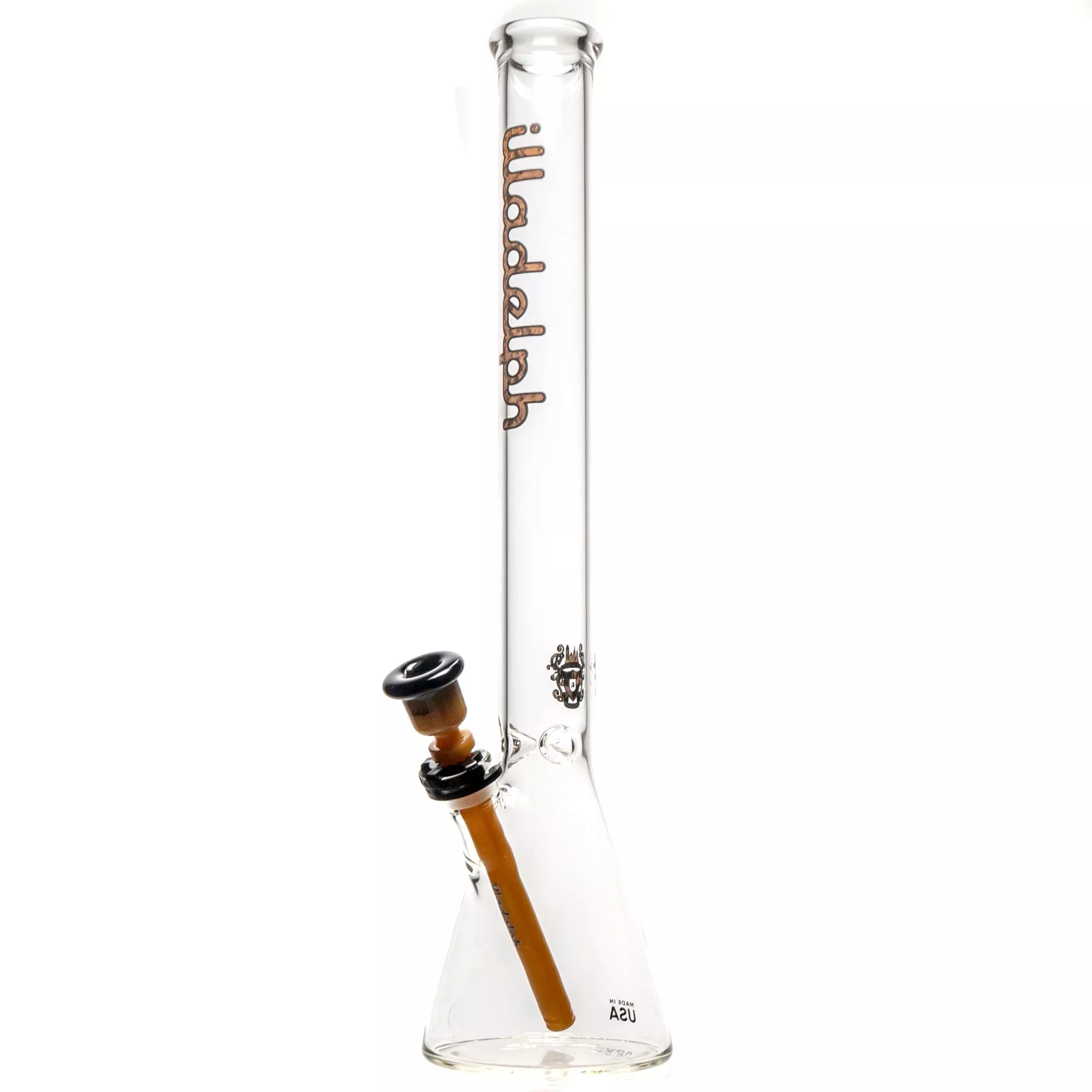 Illadelph - Medium Beaker + Slide Upgrade - Woodgrain Label