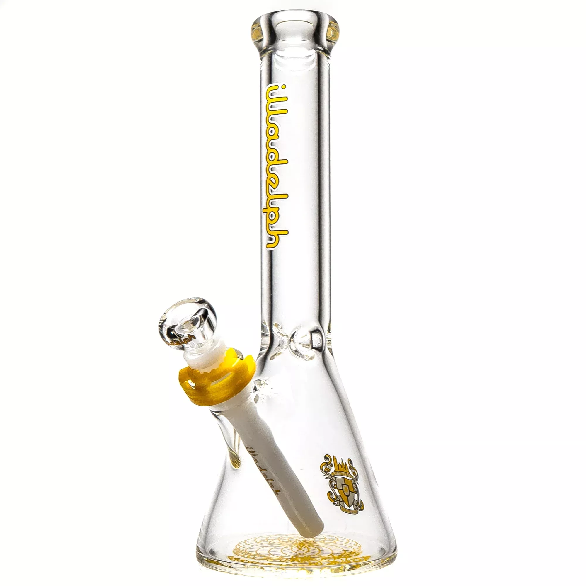 Illadelph - Mini Beaker - Yellow & White 7mm