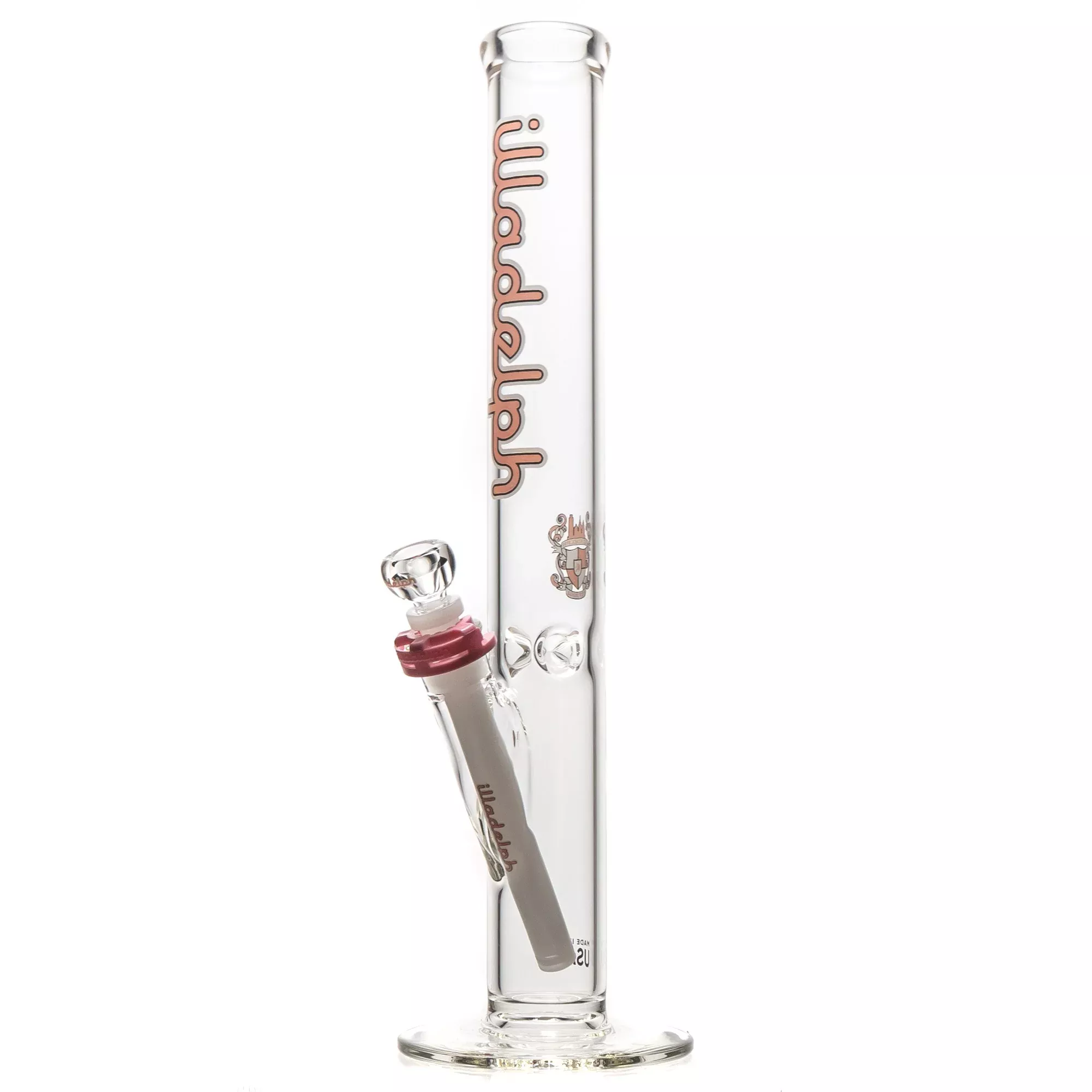 Illadelph - Short Straight - Pink & White Label