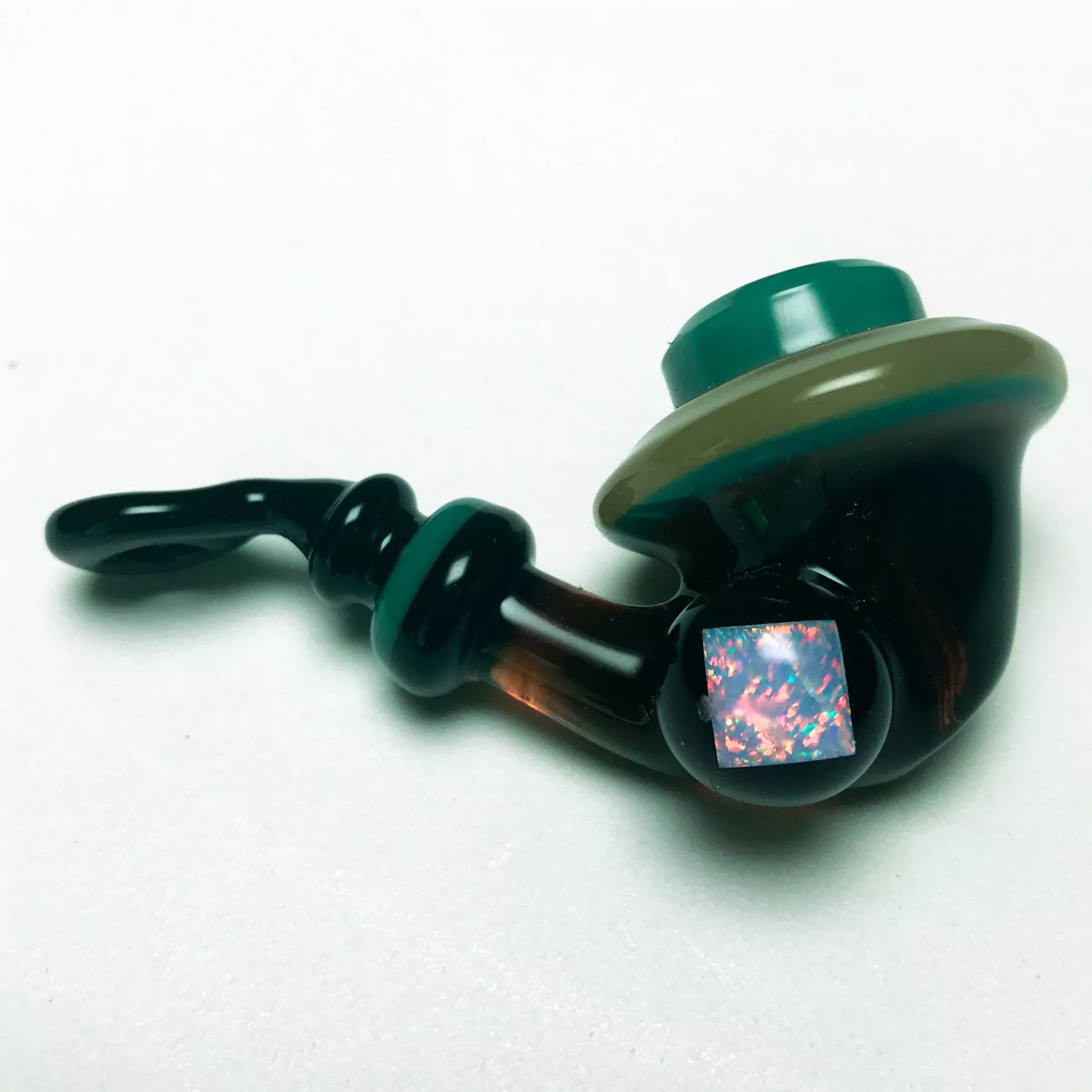 J Mass - Sherlock Carb Cap - Aqua, Peach & Sienna Brown