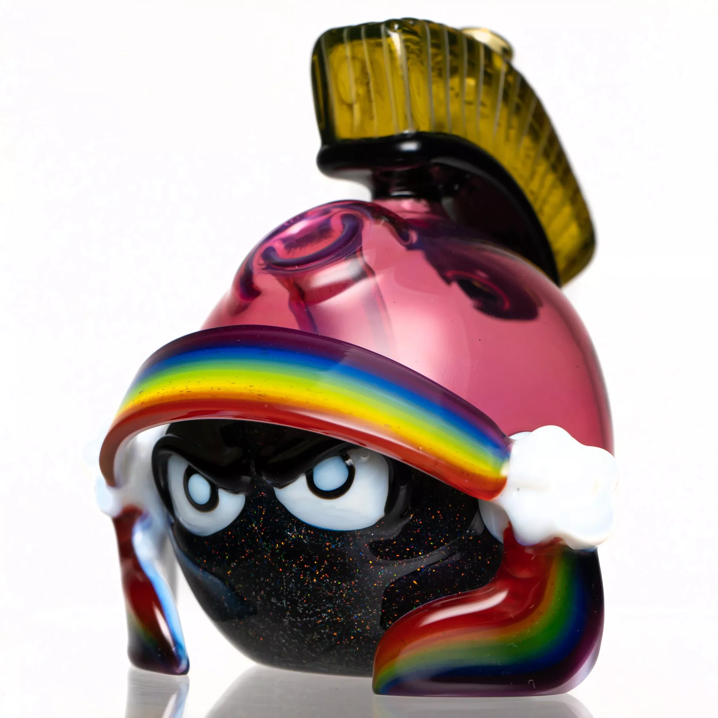 J Smart Glass - Rainbow Marvin Head UV