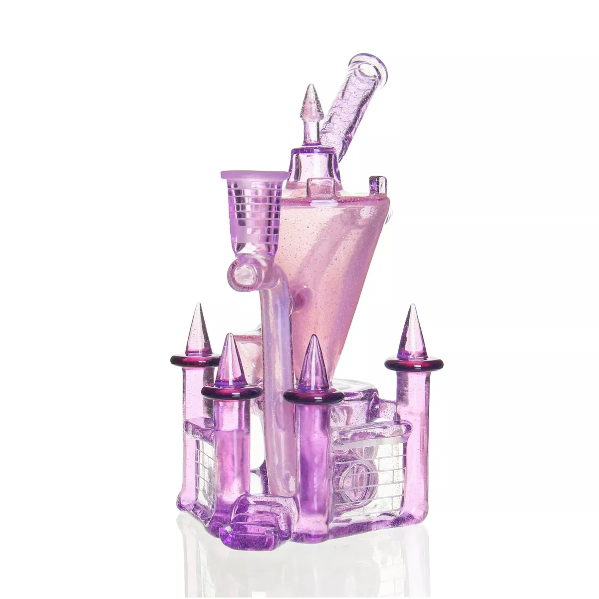 Jebb Glass - Gem Series Klein Castle - Pink Satin x Cropal
