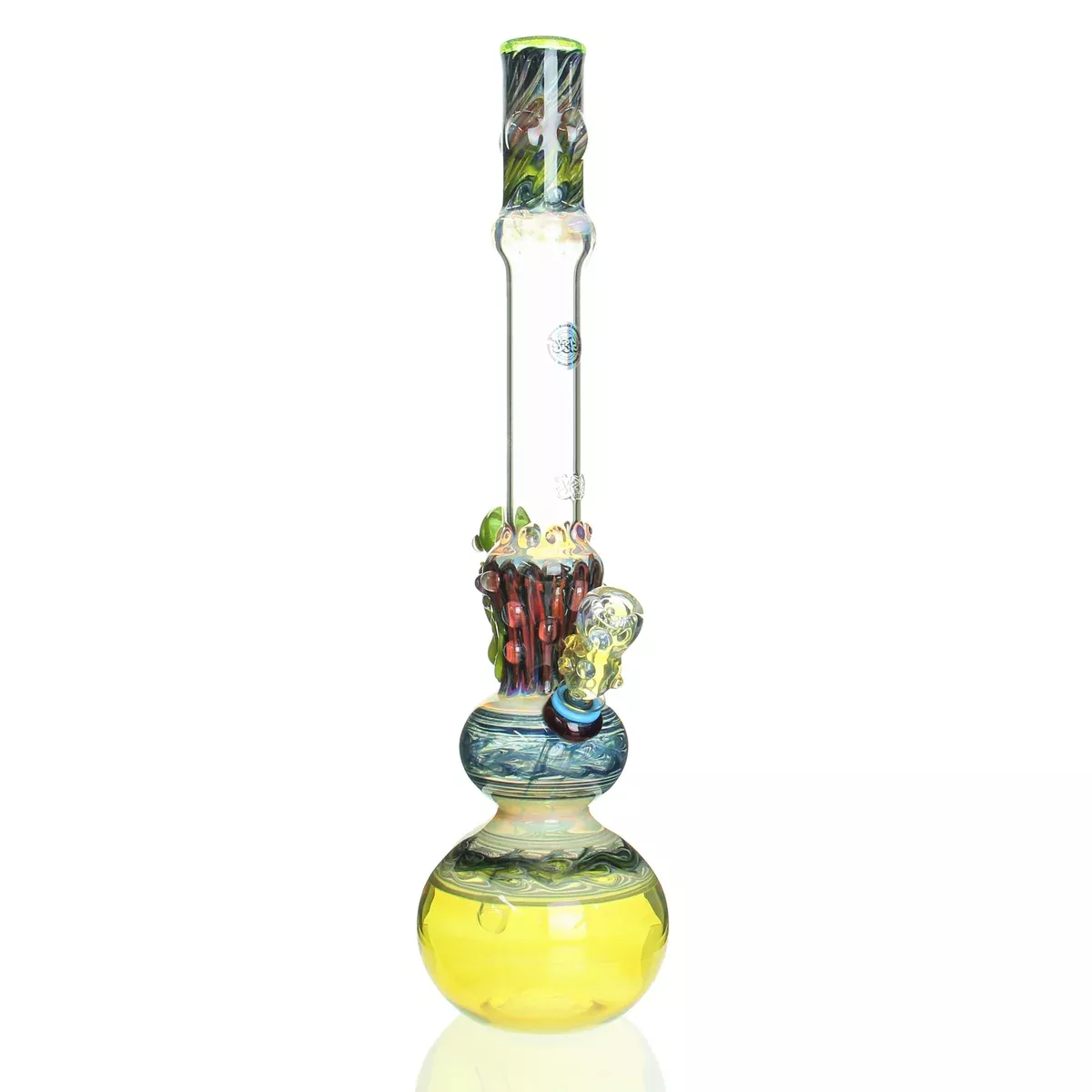Jerome Baker Designs - Limited Edition Double Bubble Beaker - Frog