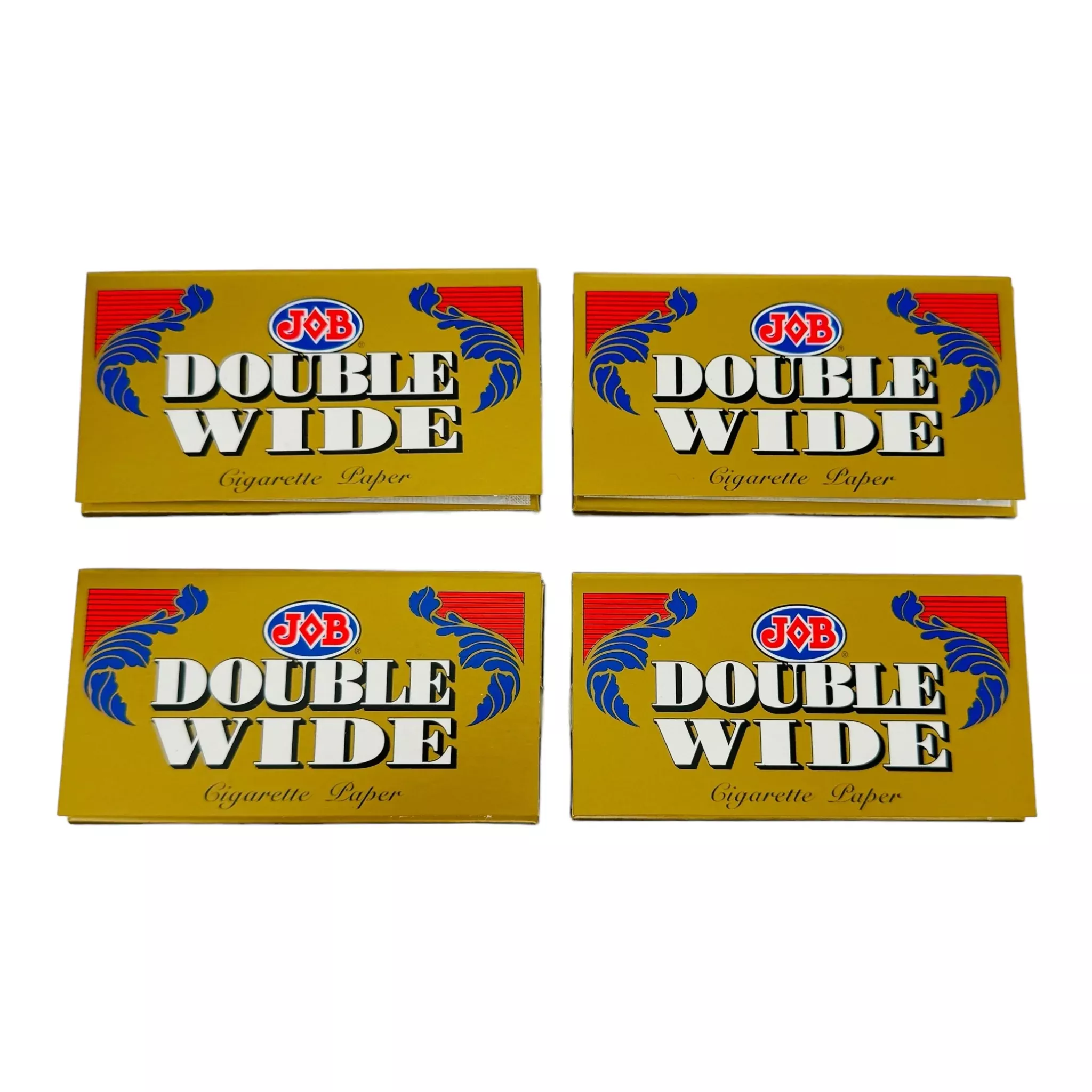JoB Double Wide Rolling Papers - 4 Packs