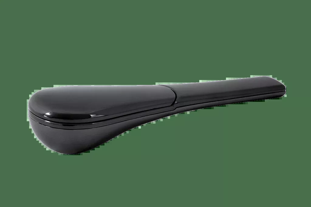 The Journey Pipe 2 - Three Piece Metal Hand Pipe With Built In Screen - Smoke And Mirror