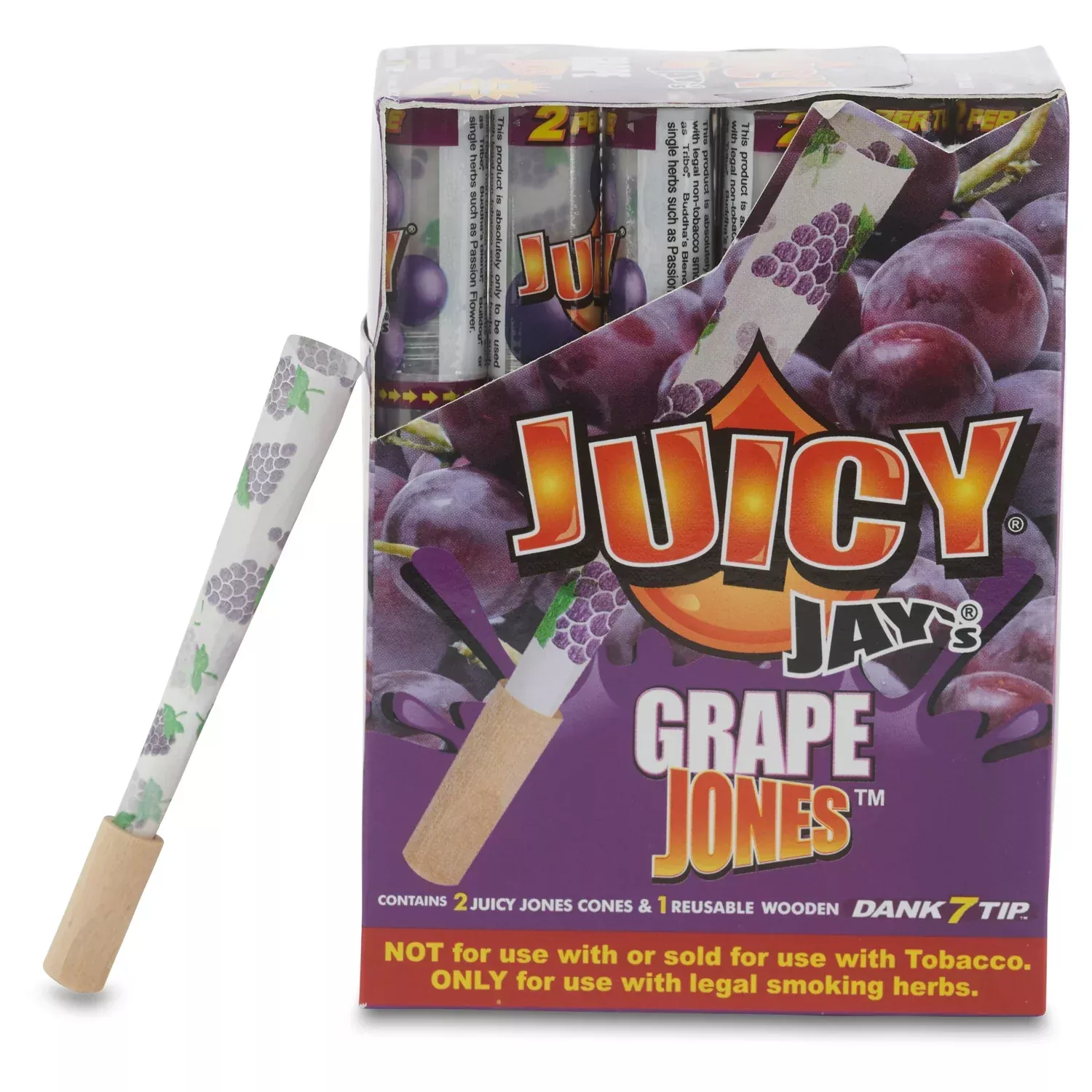 Juicy Jay’s Grape Jones – Triple-Dipped 1 1/4 Size Rolling Papers