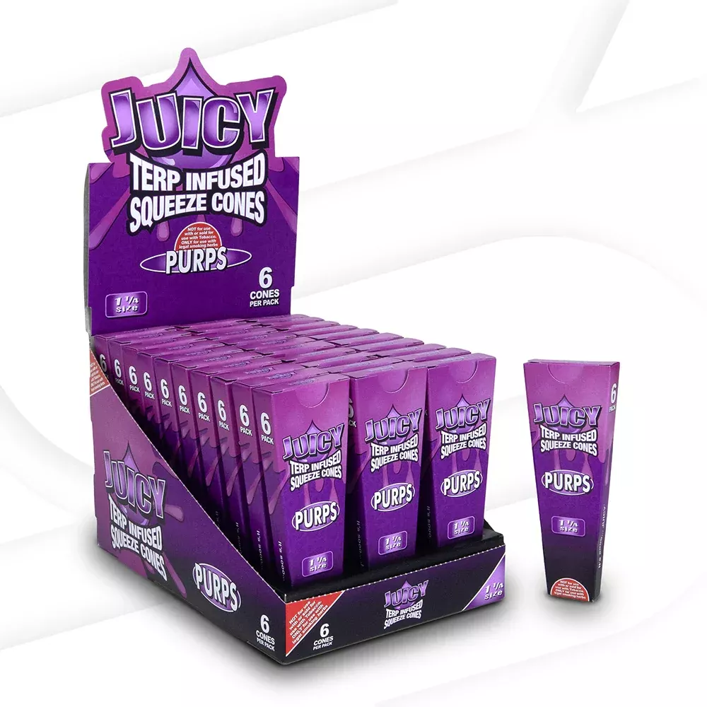 Juicy Jay's Terp Infused Cones by HBI International