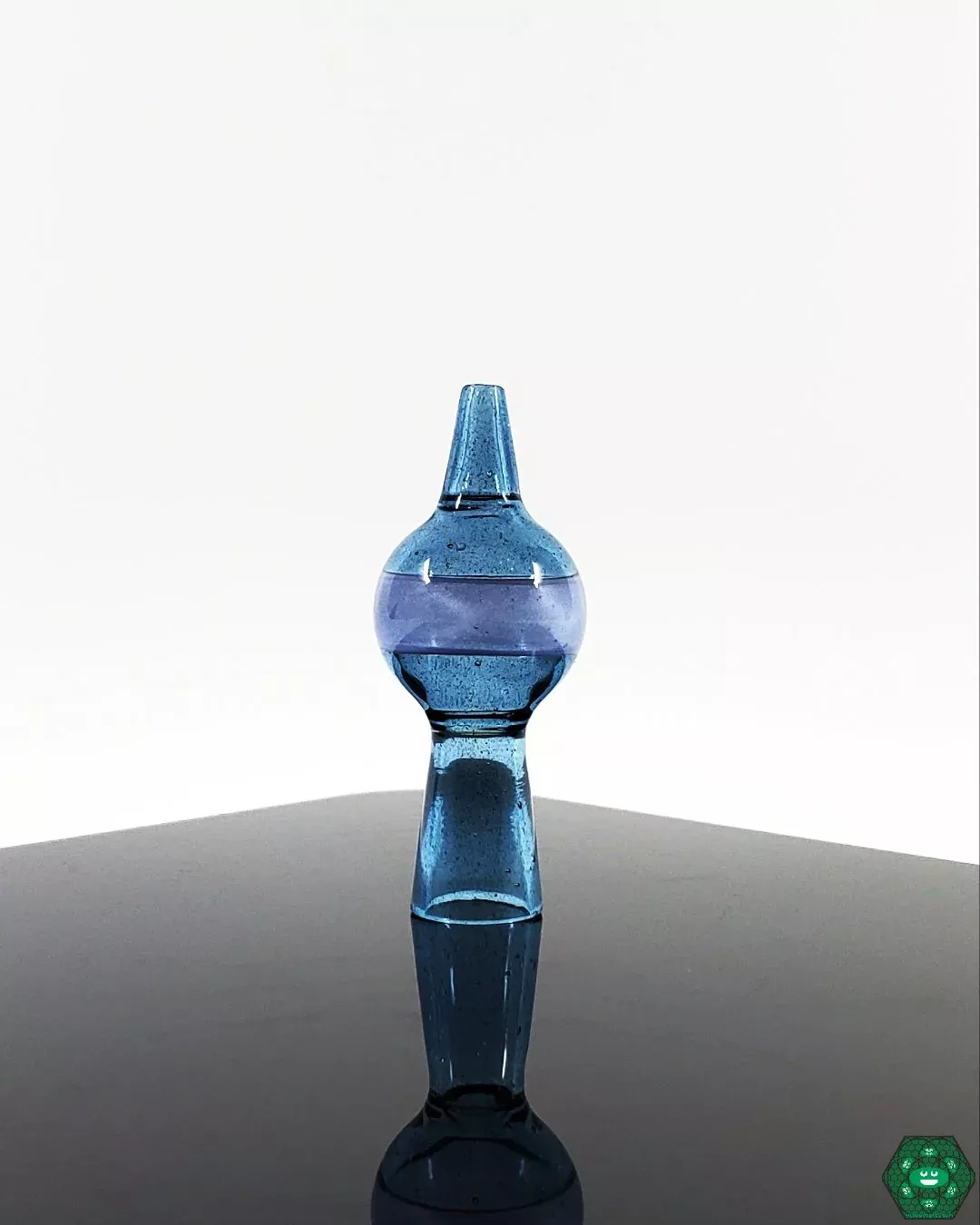 Kayo Glass Fully Worked Bubble Caps – Unique Colors for Enhanced Dabbing