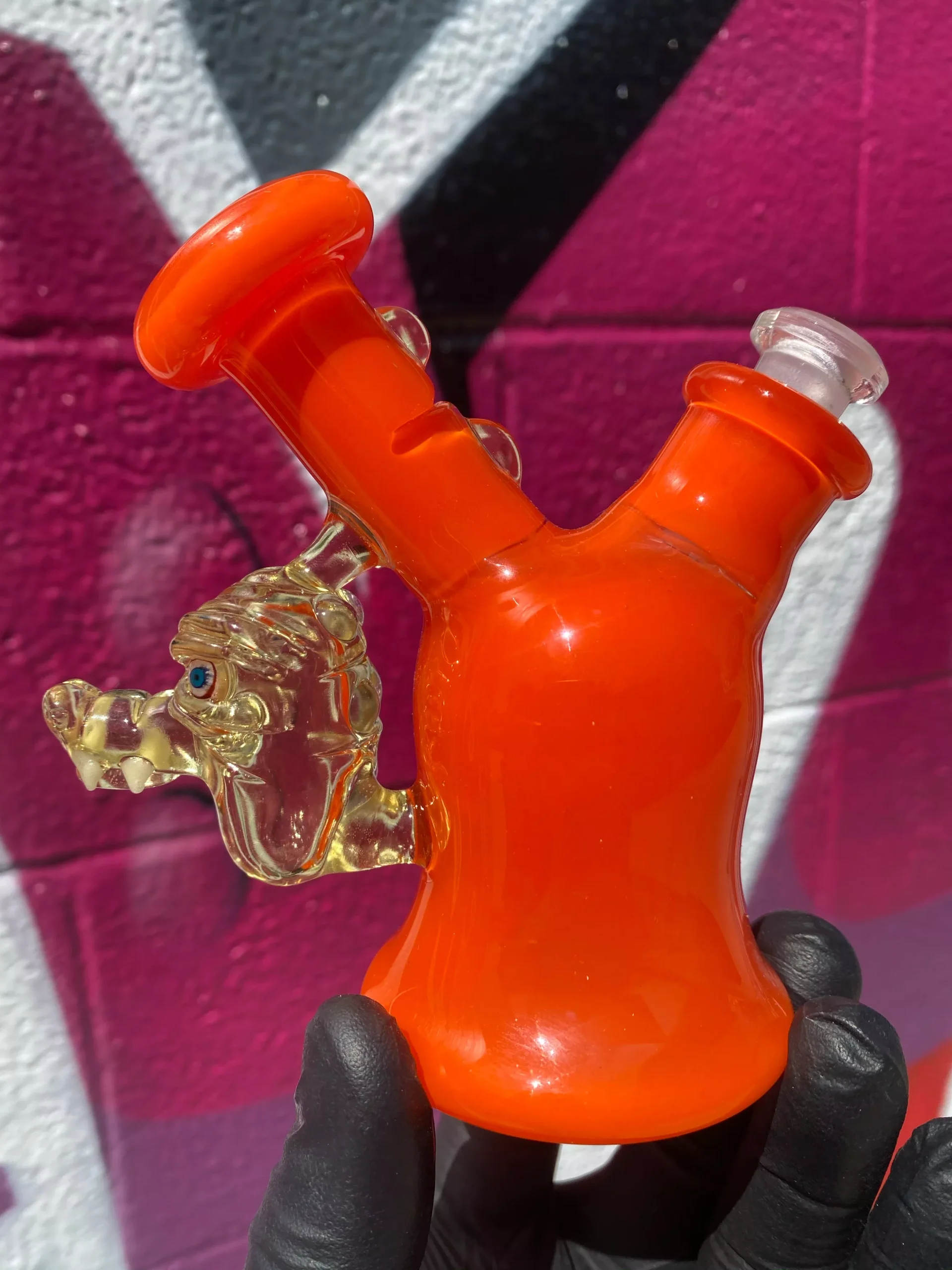Kickback Mini Rig by Aaron U X Sirkin Glass