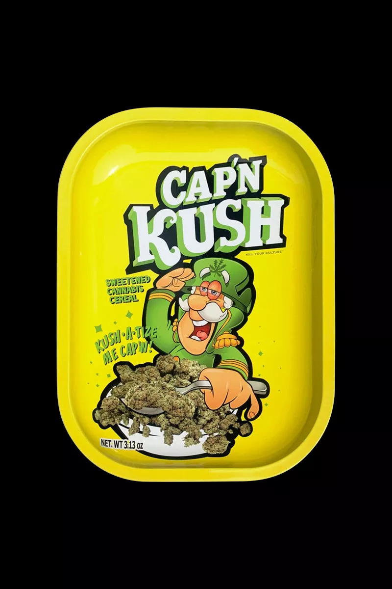 Kill Your Culture “Cap ‘N’ Kush” Rolling Tray