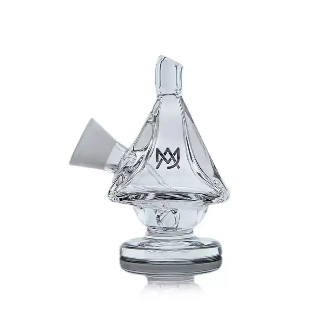 King Glass Bubbler with Double Slit Perc