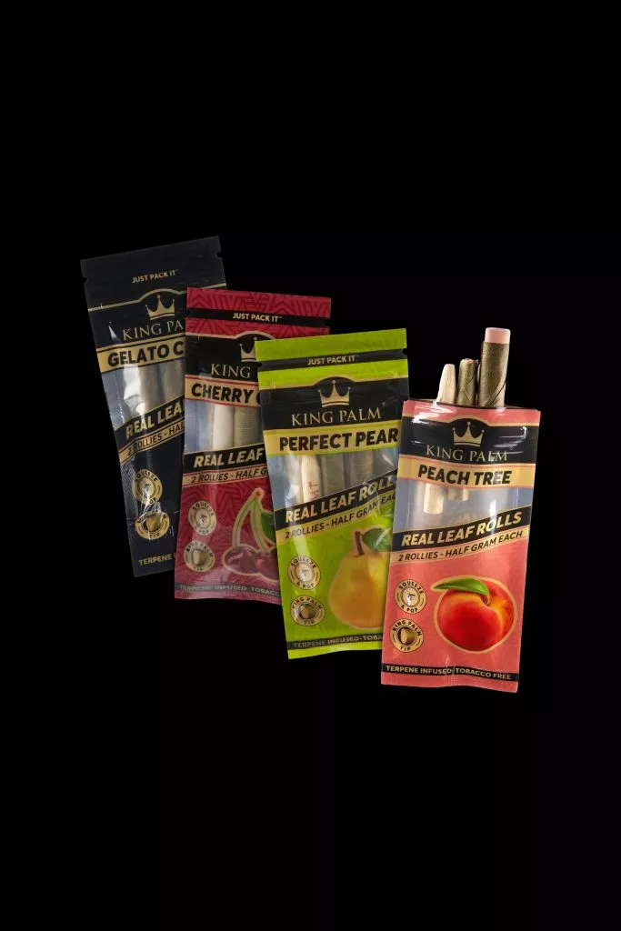 King Palm Flavor Rollie Size Pre Rolled Leaf Tubes – Combo Pack