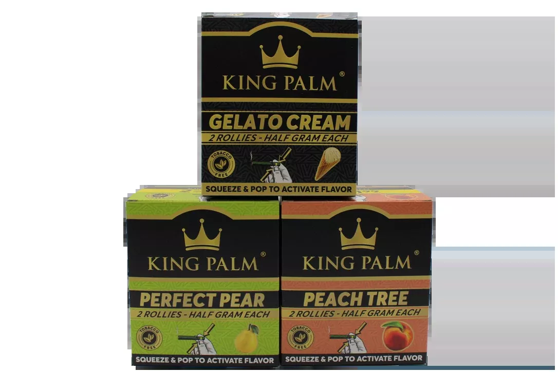 King Palm Flavored Rollies – 20 Count Display Box 2ct