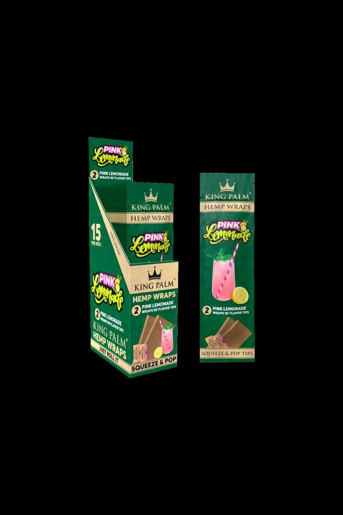 King Palm Hemp Wraps – 15 Pack