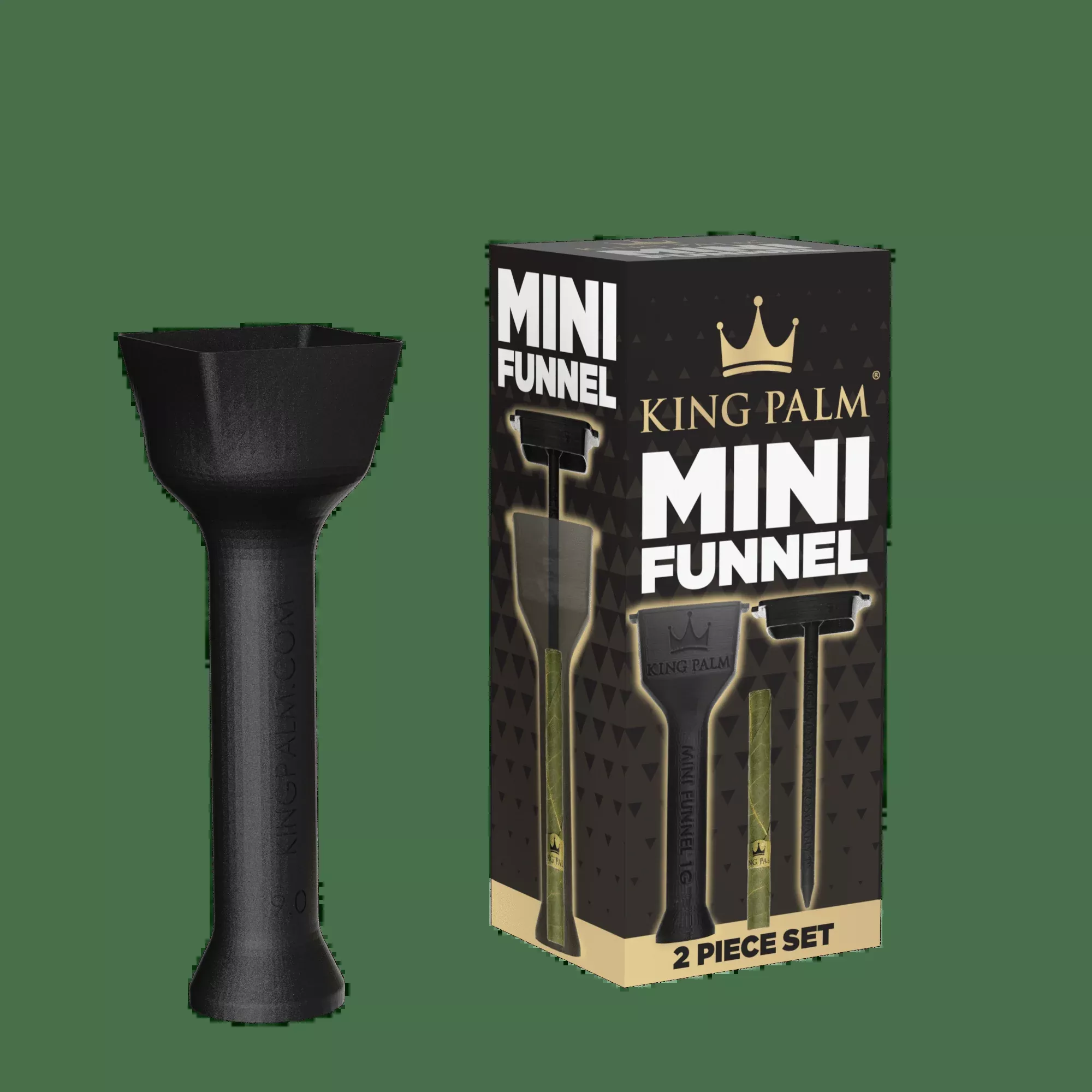 King Palm Mini Funnel Set – 12-Count Display Box