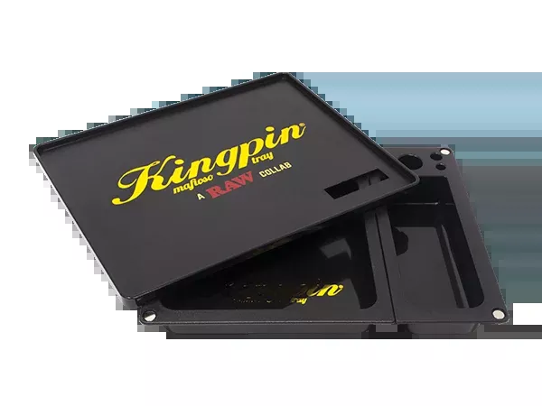 Kingpin x RAW Mafioso Modular Rolling Tray 10" x 8"