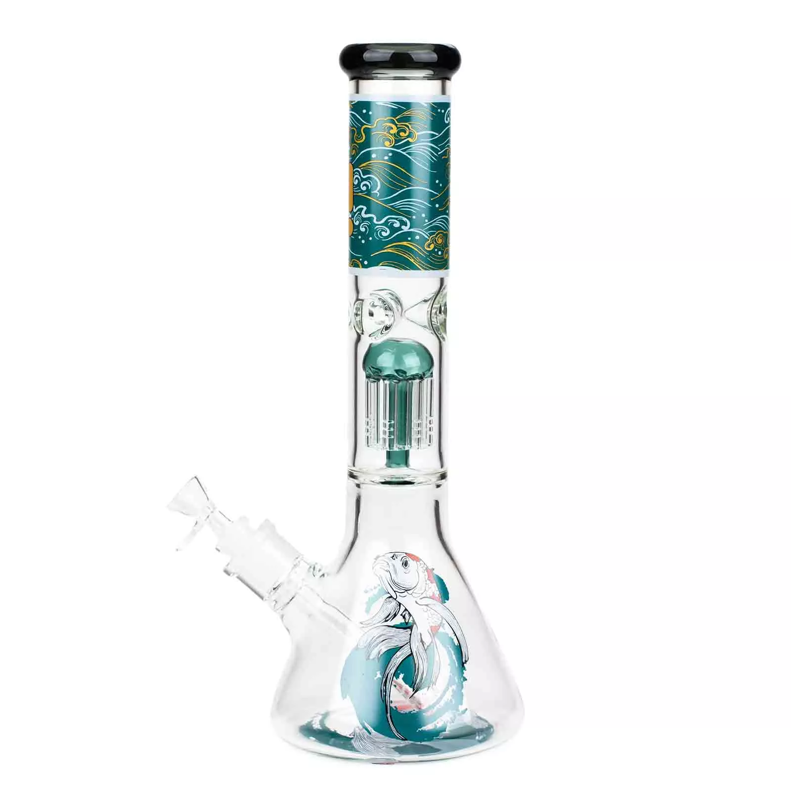 Koi Fish Bong with Ice Catcher