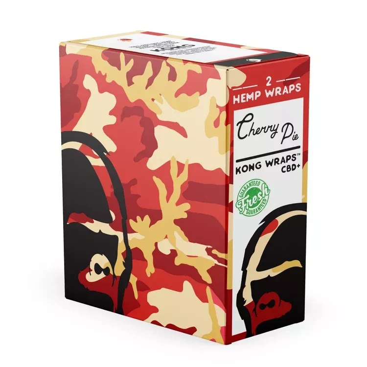 Kong CBD Hemp Wraps – 25-Count Display Box
