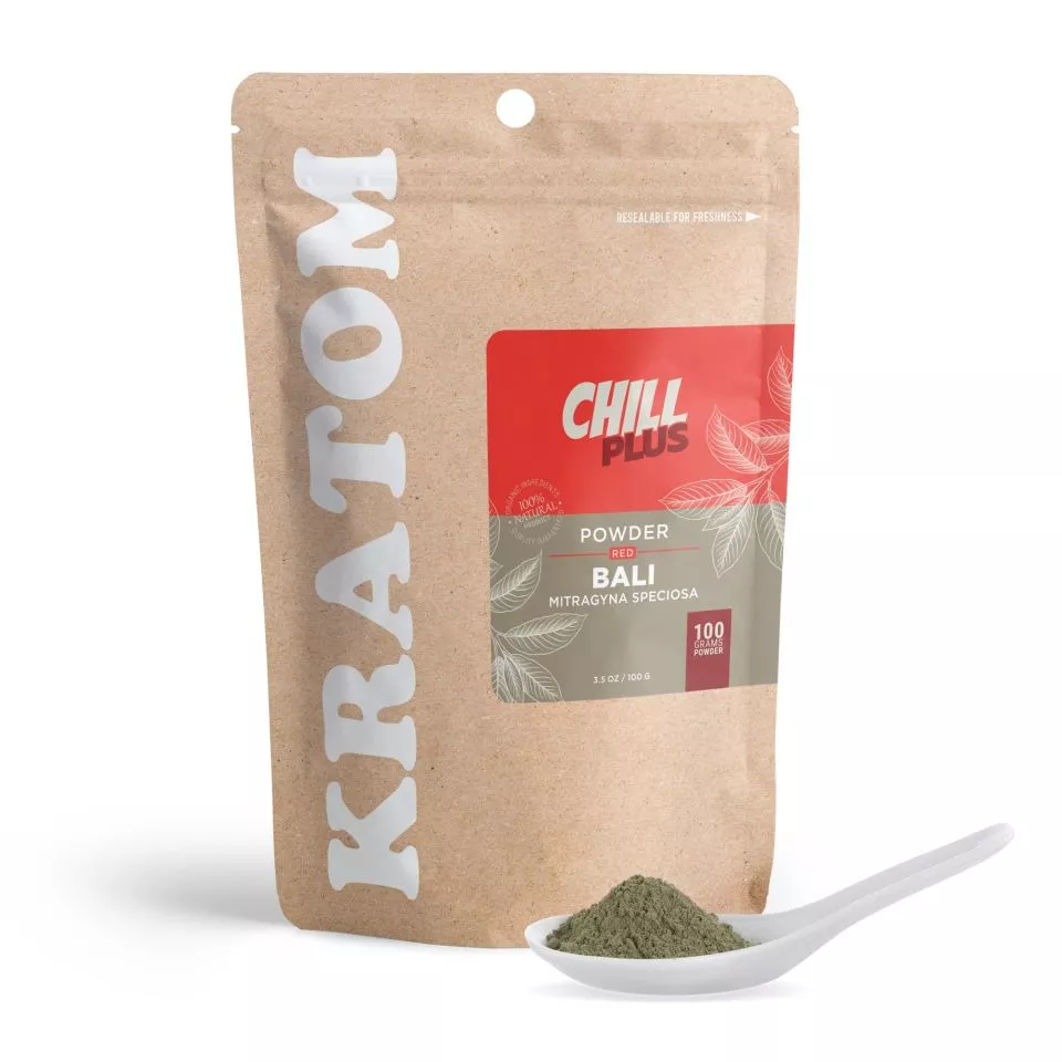 Kratom Powder - 100g - Red Bali - Chill Plus