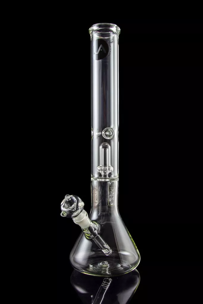 LA Pipes 5mm Thick Beaker Bong with Showerhead Perc
