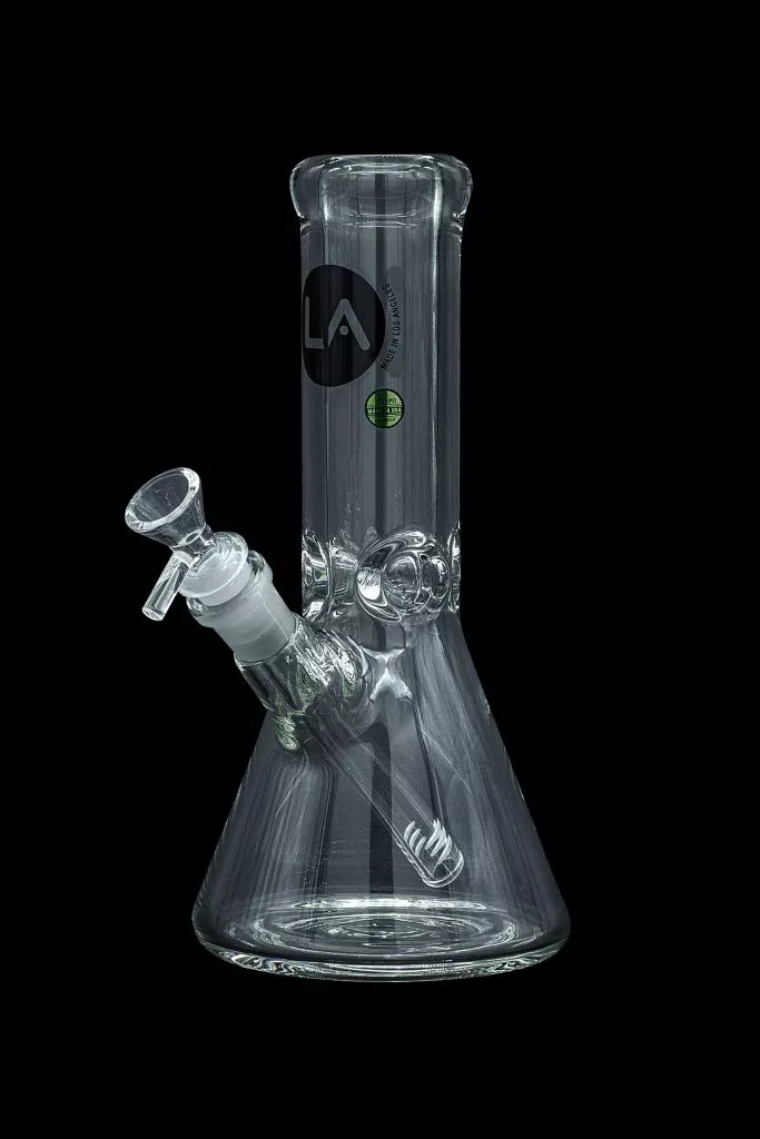 LA Pipes “Agent Stout” 9mm Thick Beaker Bong