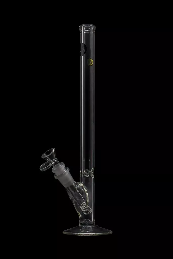 LA Pipes Slim Straight Tube Glass Bong – Skinny Guy