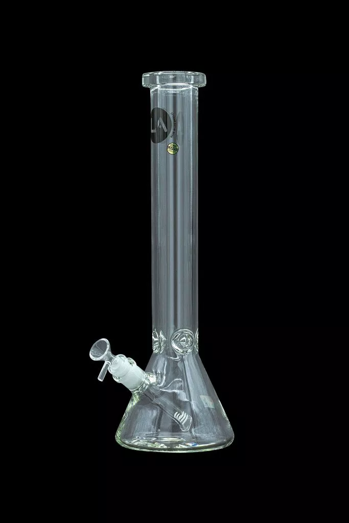 LA Pipes “Squared Up” Heavy 9mm Thick Beaker Bong