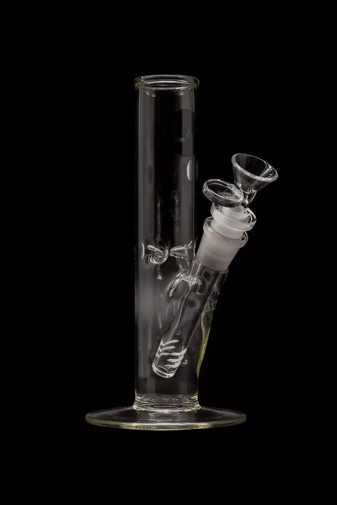 LA Pipes Straight Bong with Ice Pinch – Simply Guy